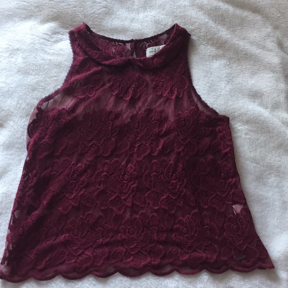 Collared Lace Shirt
